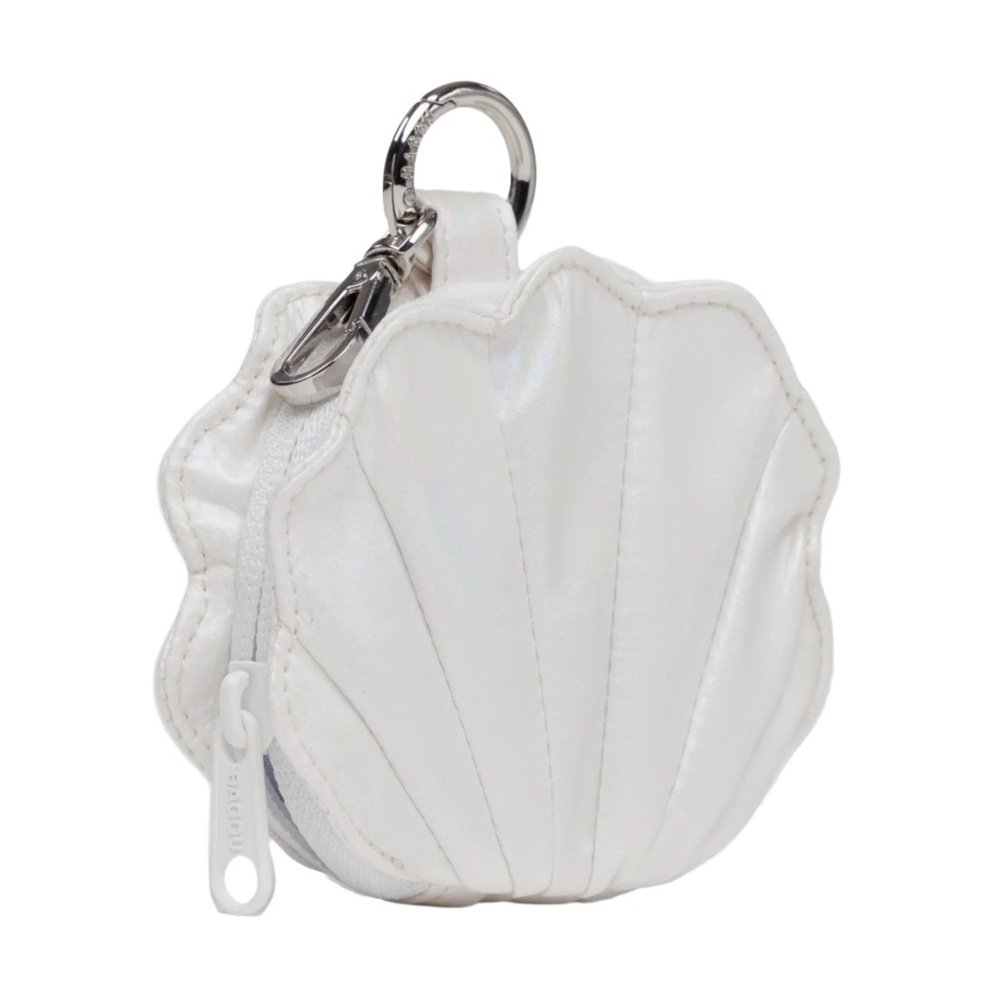 Baggu Bag Charm, Pearl Metallic